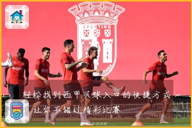 轻松找到西甲买球入口的快捷方式，让你不错过精彩比赛